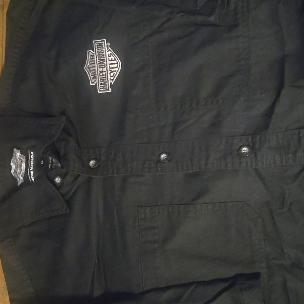 Harley-Davidson Men's Dark Casual Shirt - Picture 8 of 8